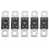 5 τεμάχια για Mega Fuse60A80A100A125A200A250A300A70V για συστήματα 48V Ασφάλεια αυτοκινήτου, επίπεδη 2