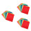 120Pcs Durable Nonwoven Cloth Pieces Assorted Colors for Crafting Use 6