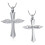 Cross Urn Necklace Ashes Keepsake Pendant 3