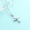 Cross Urn Necklace Ashes Keepsake Pendant 7