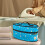 Handheld Garment Steamer Case with Daisies and Hummingbirds 2