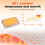 USB Graphene Heated Gloves Hand Warmers Double-Sided 1 Pair 2