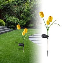 Solar Tulip Lights Outdoor IP65 Waterproof LED Garden Stake