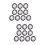 20Pcs Round Shaped Buttons Multi Color Pearl Handcraft Tools for DIY 6