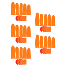 5Ensembles Coupe-Doigts Multifonction Orange En ABS Acier Pour Jardin