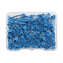19mm 600PCS Premium Safety Pins, Colored Safety Pins Bulk Sewing Pins for DIY Craft Making and Clothing, Knitting Stitch Marker, Dark Blue