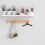 300Pcs Black Plastic Doll Clothes Hangers Mini Rack for Doll Wardrobe 11