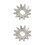 2Pièces Pièce Réparation Gear Jack Métal Pour 5