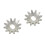 2Pièces Pièce Réparation Gear Jack Métal Pour 7