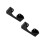 2Pcs Acrylic Baseball Hat Organizer Rack Black Wall Storage Stand 8