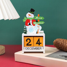 AuroraX 2025 Advent Calendar Christmas Digital Wooden Elk/Tree Countdown Calendar with Chocolate Rack DIY Surprise Christmas Ornaments Gifts for