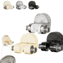 Non-Perforated Suction Cup Shower Rack, Adjustable Handheld Holder, Drill-Free, Removable – Compatible with Bathrooms & Balconies