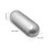 Silver Aluminum Eyeglass Hard Case Protective Storage Box 2