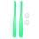 5Sets Light Green Plastic Baseball Bat Set for Toddlers Training Toy 3