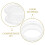 10Pcs Durable Transparent Silicone Finger Rings for Grooming Scissors 6