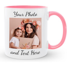 Personalized Ceramic Mug (11 oz), Custom Photo/Text/Logo, White Coffee Cup – Compatible with All Standard Mugs