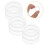 10Pcs Durable Transparent Silicone Finger Rings for Grooming Scissors 9