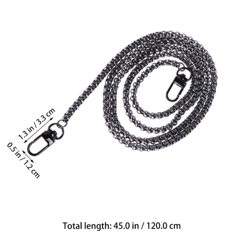 Métallique Avec Boucles Pour Sac Bandoulière DIY 1