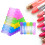 100Pièces Tubes Vides Pour À Plastiques Couleur Variée 9