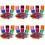 3000Pcs Colorful Chips Reusable Game Markers for 1