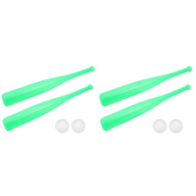 2Sets Durable Plastic Baseball Set for Kids Toddlers Outdoor Play Toy