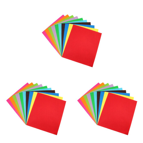 120Pcs Durable Nonwoven Cloth Pieces Assorted Colors for Crafting Use