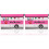 2Pcs Pink Cartoon Storage Boxes Cloth Material for Outdoor Use 1