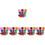 3000Pcs Colorful Chips Reusable Game Markers for 2