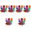 3000Pcs Colorful Chips Reusable Game Markers for 5