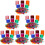 3000Pcs Colorful Chips Reusable Game Markers for 8