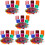 3000Pcs Colorful Chips Reusable Game Markers for 10