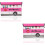 2Pcs Pink Cartoon Storage Boxes Cloth Material for Outdoor Use 5