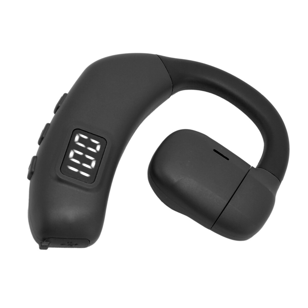 Wireless Bluetooth 5.4 Open Ear Air Conduction Headphones 300Mah Black 7651387566318