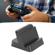 Ladestation für PS5 Portal Konsole, tragbarer Controller-Ständer, Schwarz