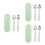 3Sets Babyvoedingsset Rvs Met Bewaardoos 7