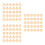90Pièces Boutons Alliage Dorés Style Simple Couture 9