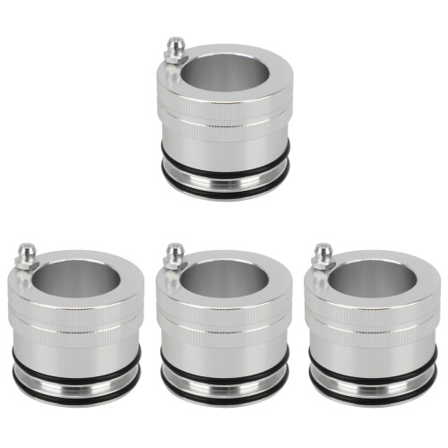 4Pièces Outil Remplacement Graisseur Roulement Roue Couleur Argent