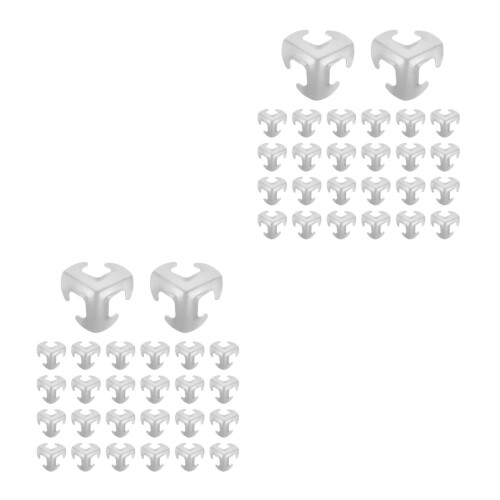 100Pcs Silver Scale Plates for Fantasy Armor DIY Crafting Materials