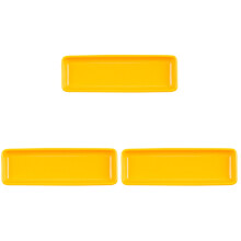 3Pièces Assiettes Sushi Céramique Longues Snack