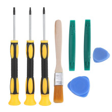 Multi Purpose Use Torx Screwdriver Set T2T3T4T5T7T8T10Magnetic Tips Precision Repair Kit For Computers Smartphones Non Slip Handles High