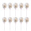20Pièces Cake Toppers Ballons Créatifs Pour Et 2