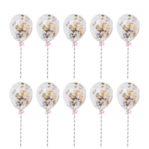 20Pièces Cake Toppers Ballons Créatifs Pour Et 1