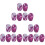 9Paires Cache-Oreilles Silicone Étanches Violet Usage Salon Coloration 4