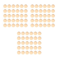 90Pièces Boutons Alliage Dorés Style Simple Couture