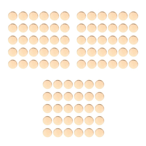 90Pièces Boutons Alliage Dorés Style Simple Couture
