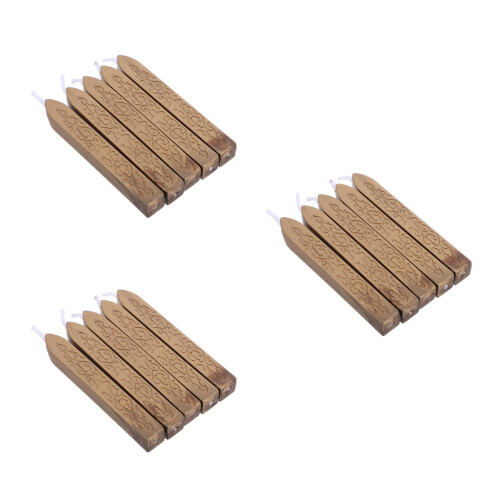 15Pcs Vintage Sticks with Wicks for DIY Wedding Invitations 1