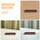 4Pcs Light Brown Plastic Louver Vents Durable Home Ventilation Covers 8