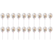 20Pièces Cake Toppers Ballons Créatifs Pour Et