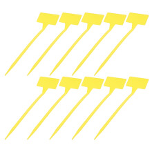 30Pcs Durable Yellow Plant Garden Labels Waterproof Reusable Markers
