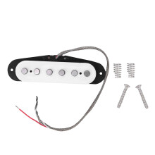 Przetworniki typu single coil kompatybilne ze Strat Style Alnico5Magnet Części zamienne do gitary elektrycznej Czysty dźwięk Wydajność